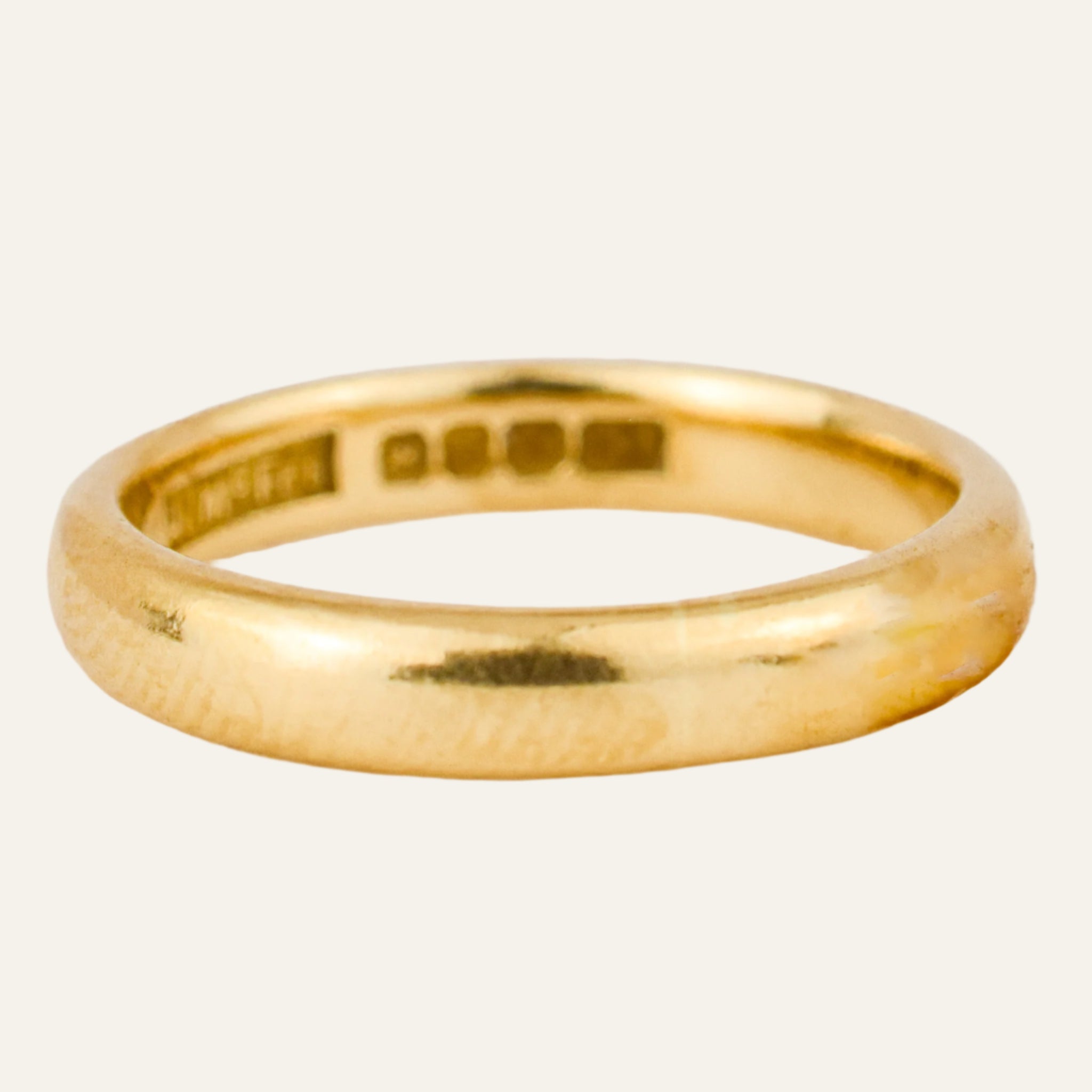3.3 mm Buttery Gold Band
