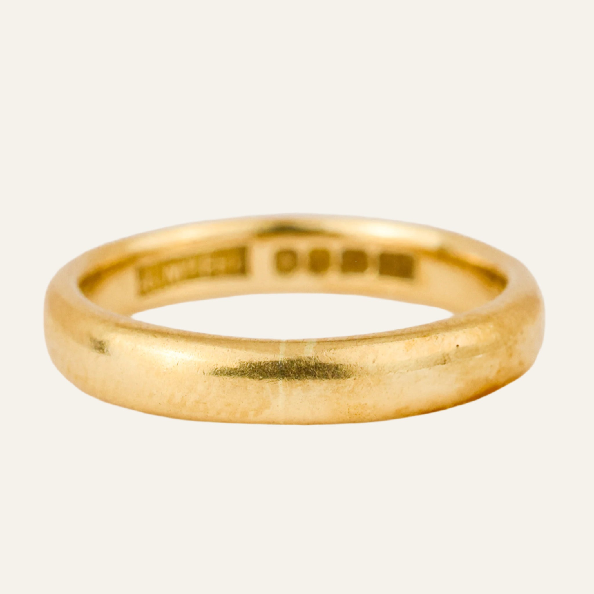 3.3 mm Buttery Gold Band
