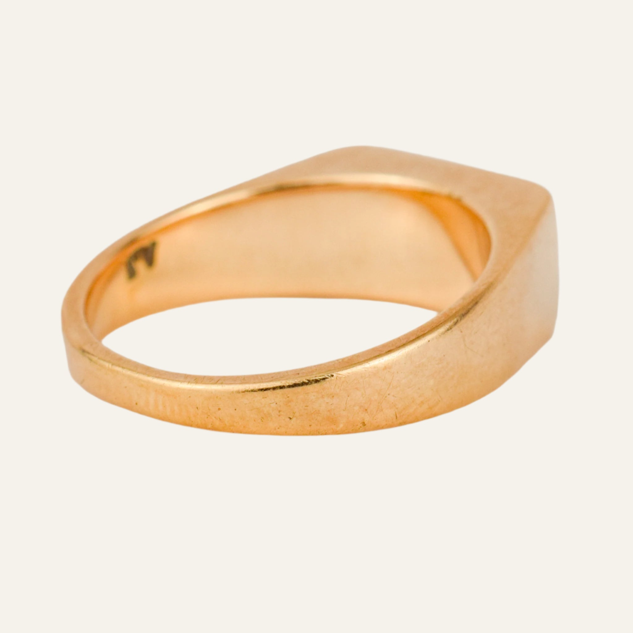'LR' Signet Ring