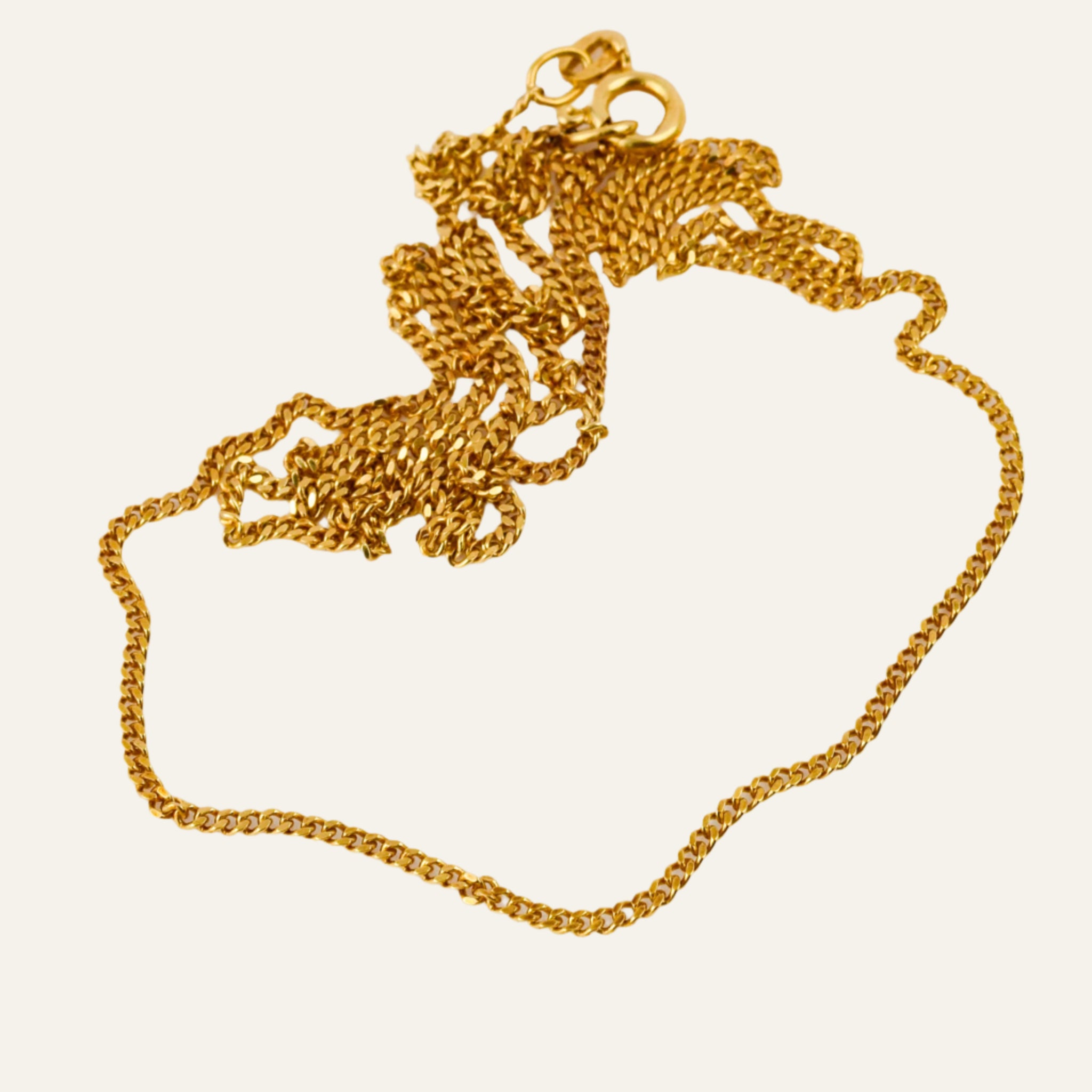 21" Curb Chain Necklace