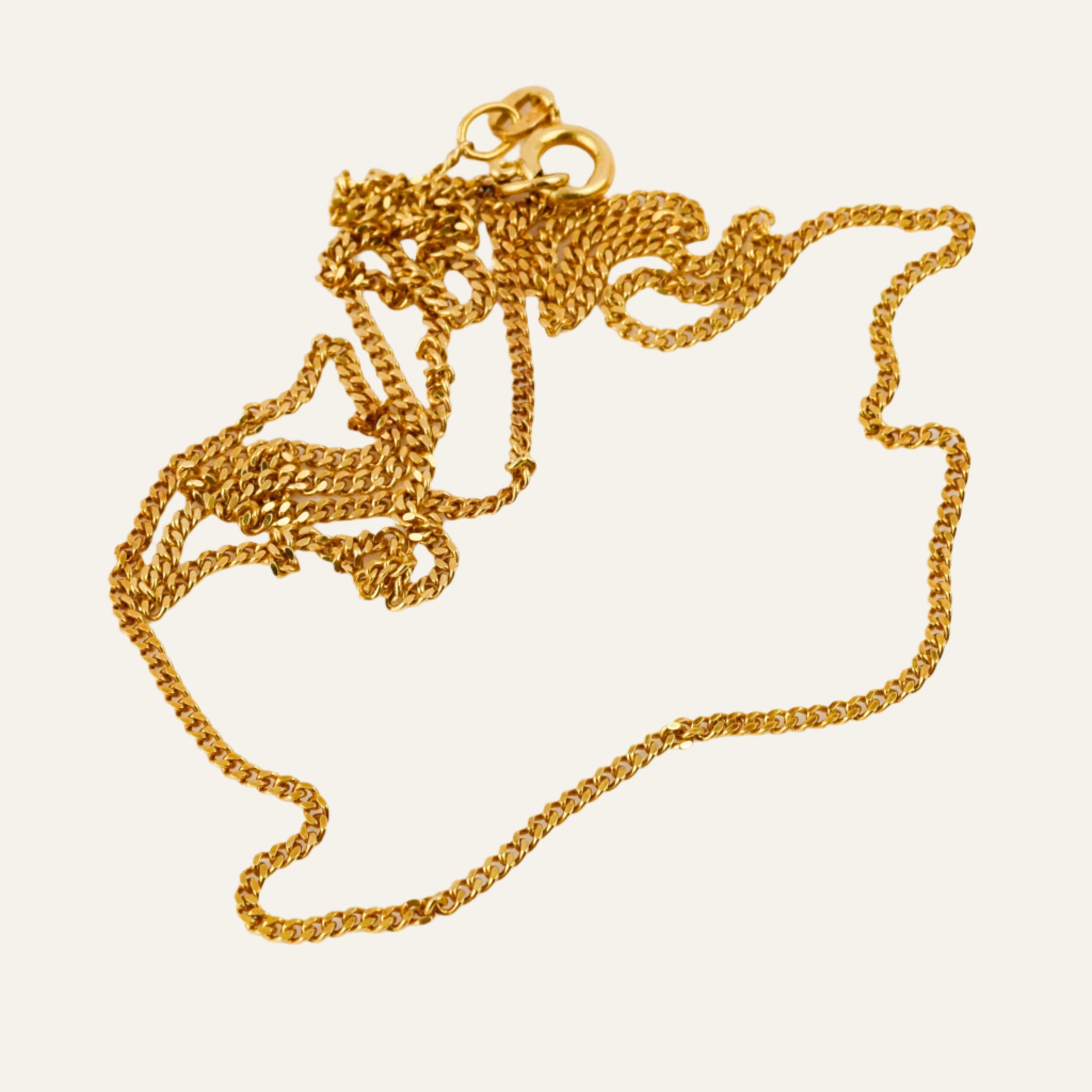 21" Curb Chain Necklace