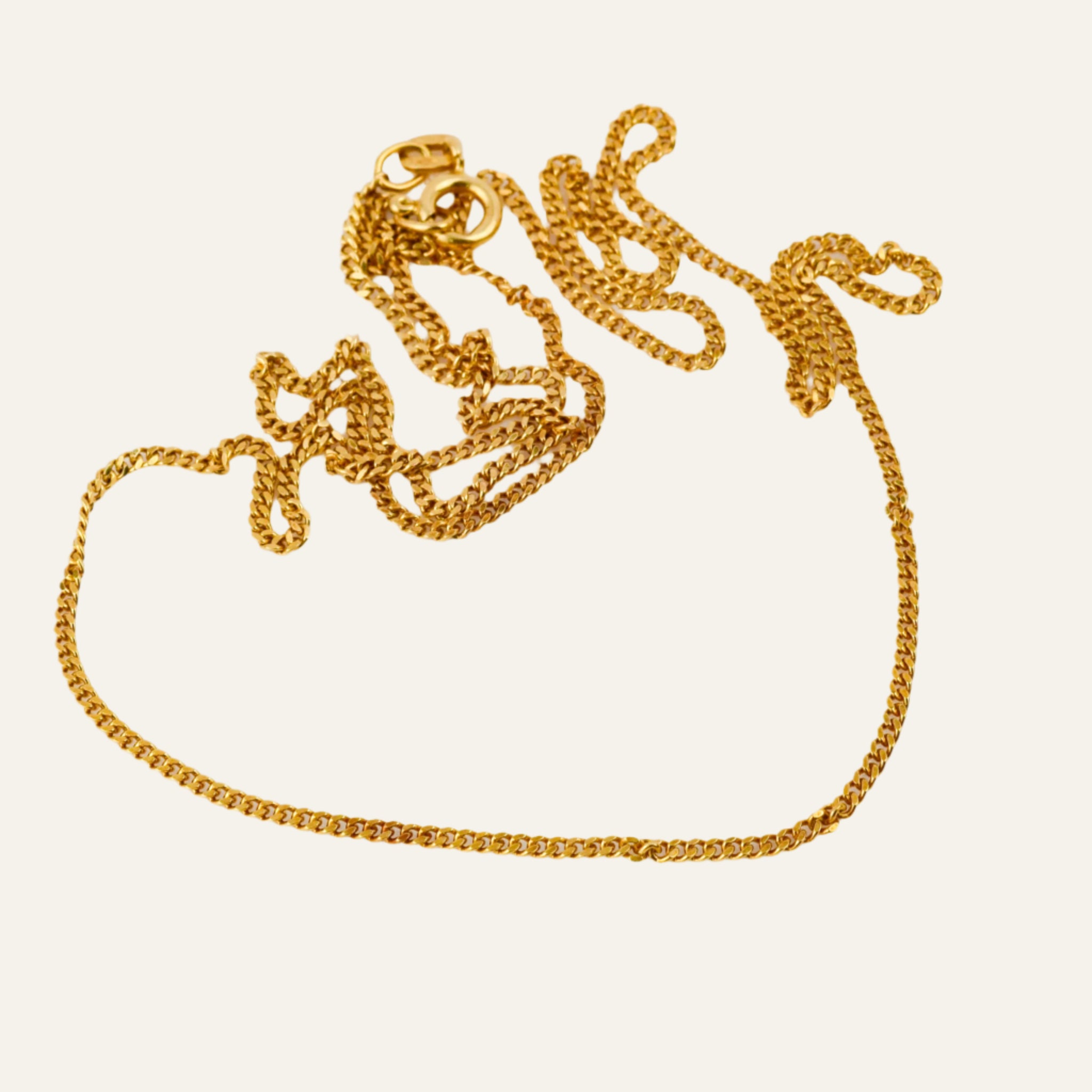 21" Curb Chain Necklace