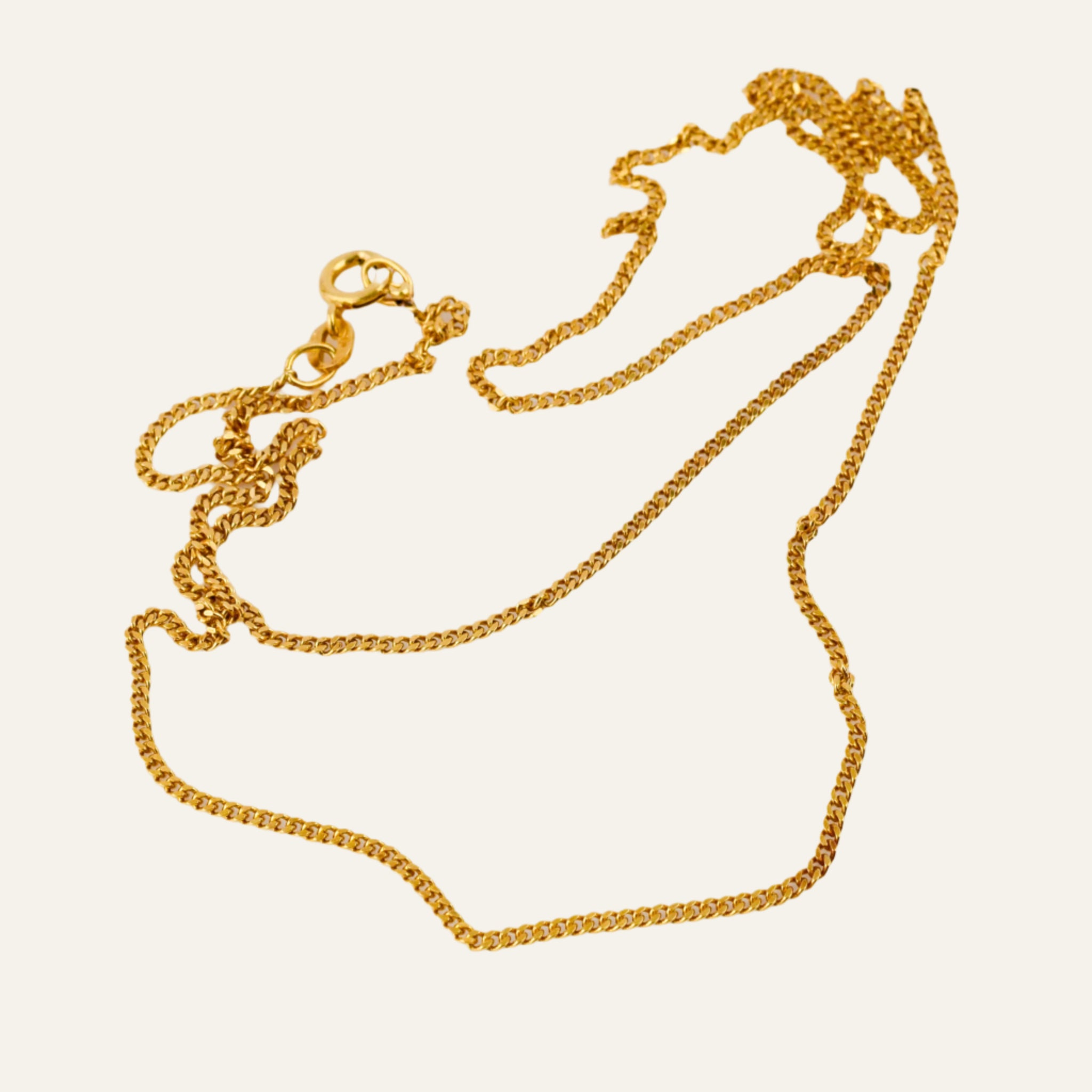 21" Curb Chain Necklace