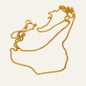21" Curb Chain Necklace