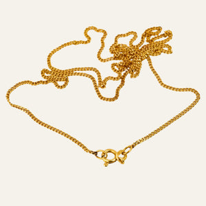 21" Curb Chain Necklace