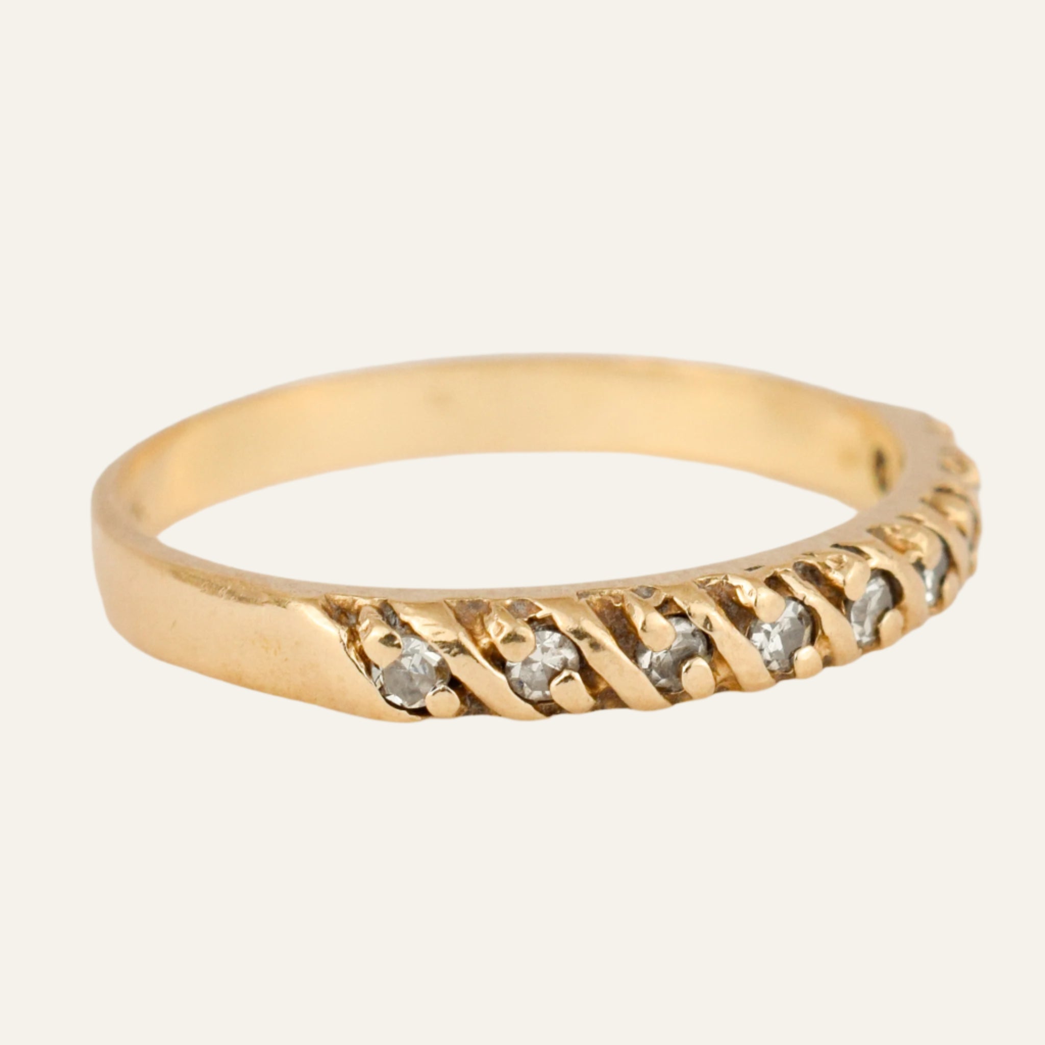 Gold Diamond Band