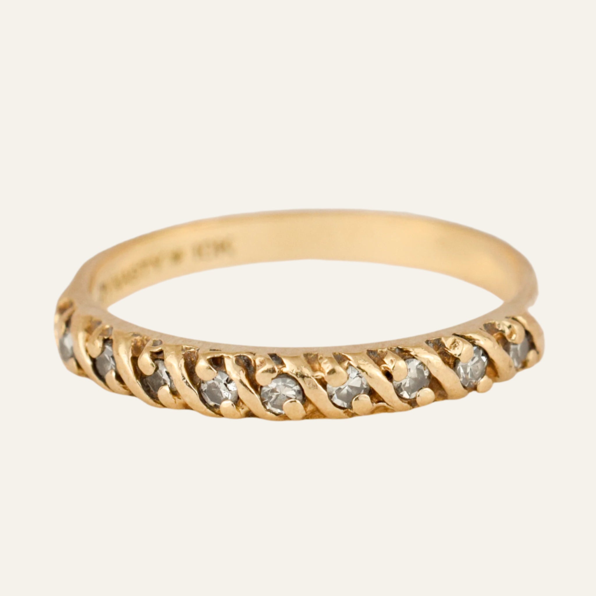 Gold Diamond Band
