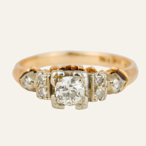 Vintage Diamond Engagement Ring