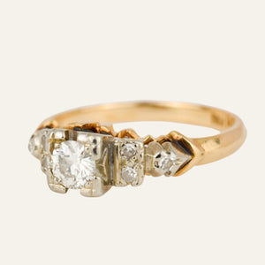 Vintage Diamond Engagement Ring