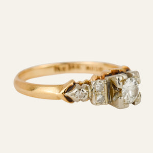 Vintage Diamond Engagement Ring