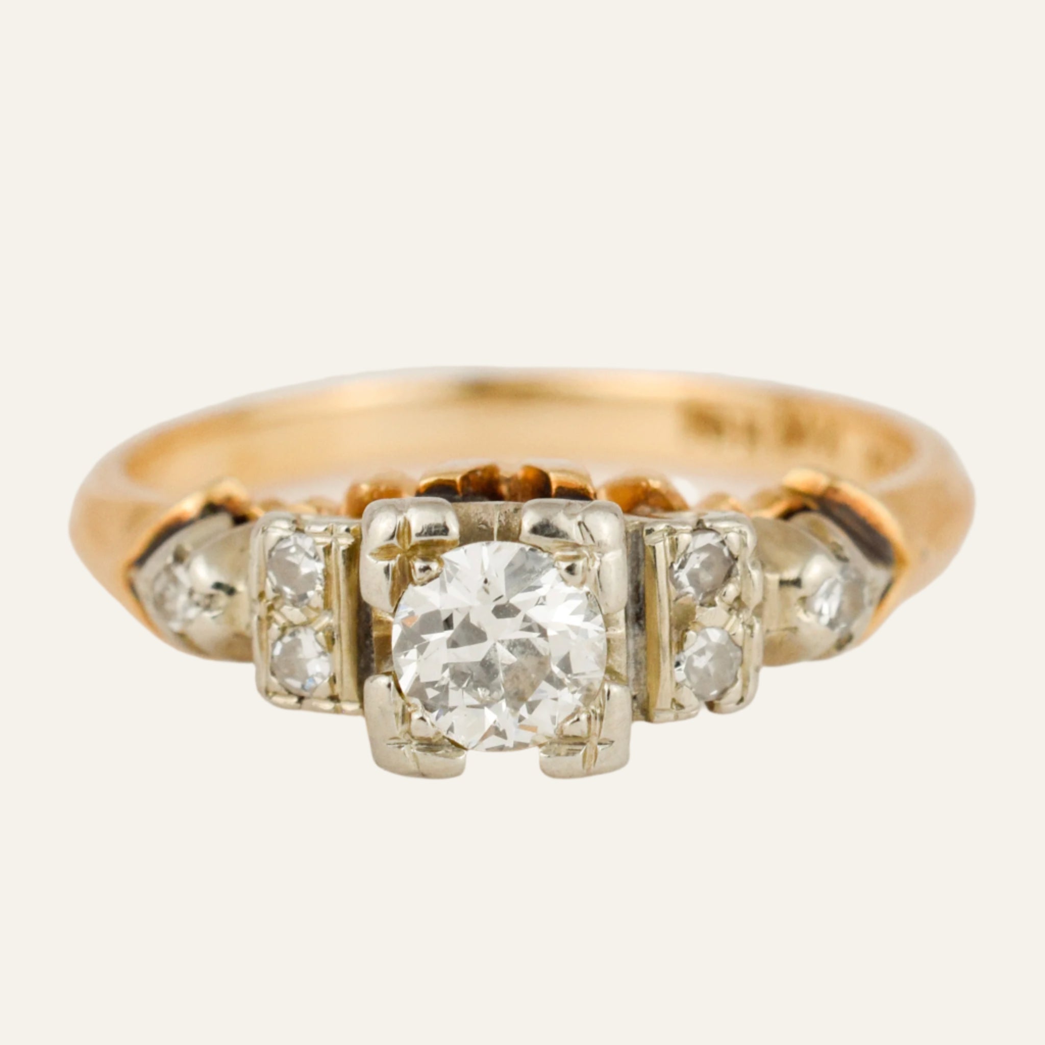 Vintage Diamond Engagement Ring