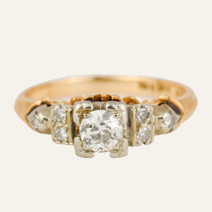 Vintage Diamond Engagement Ring