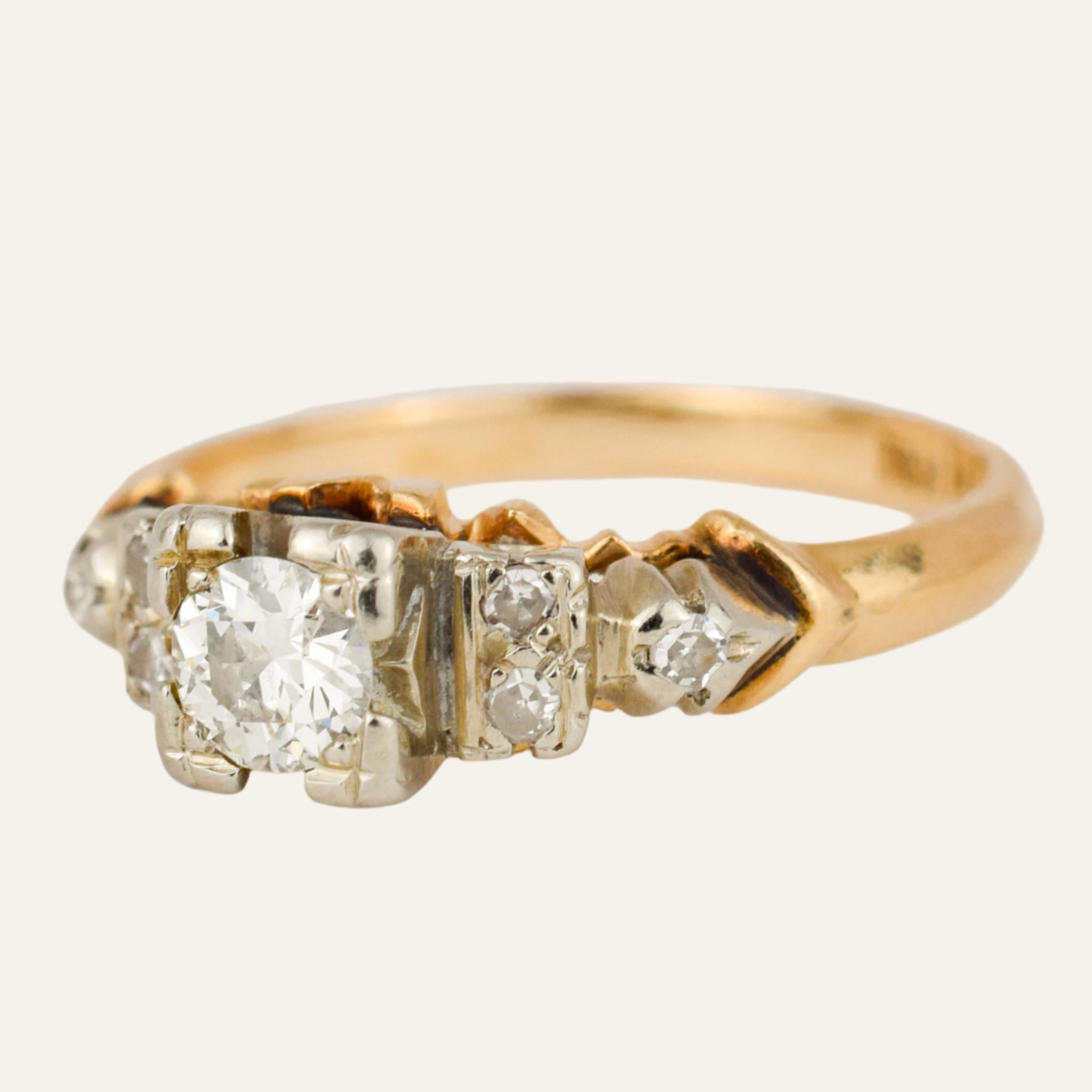 Vintage Diamond Engagement Ring