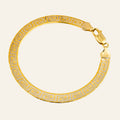 vintage Greek Key Herringbone Bracelet
