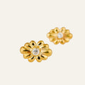 Sparkling Floral Earrings