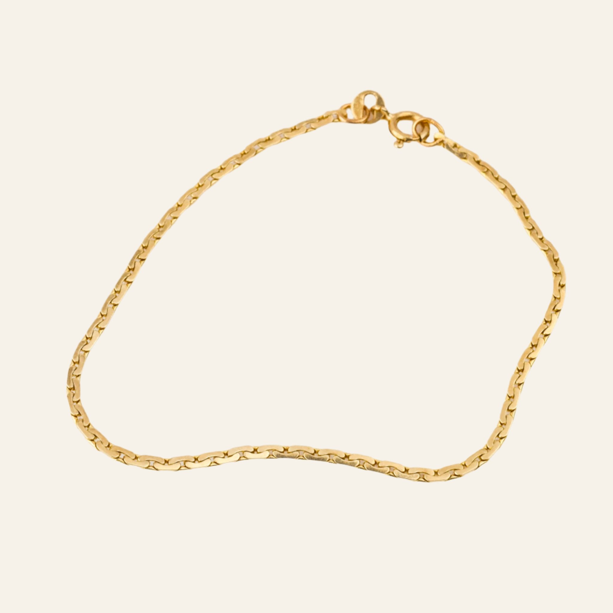 vintage 14k 7 3/4 Chain Link Bracelet
