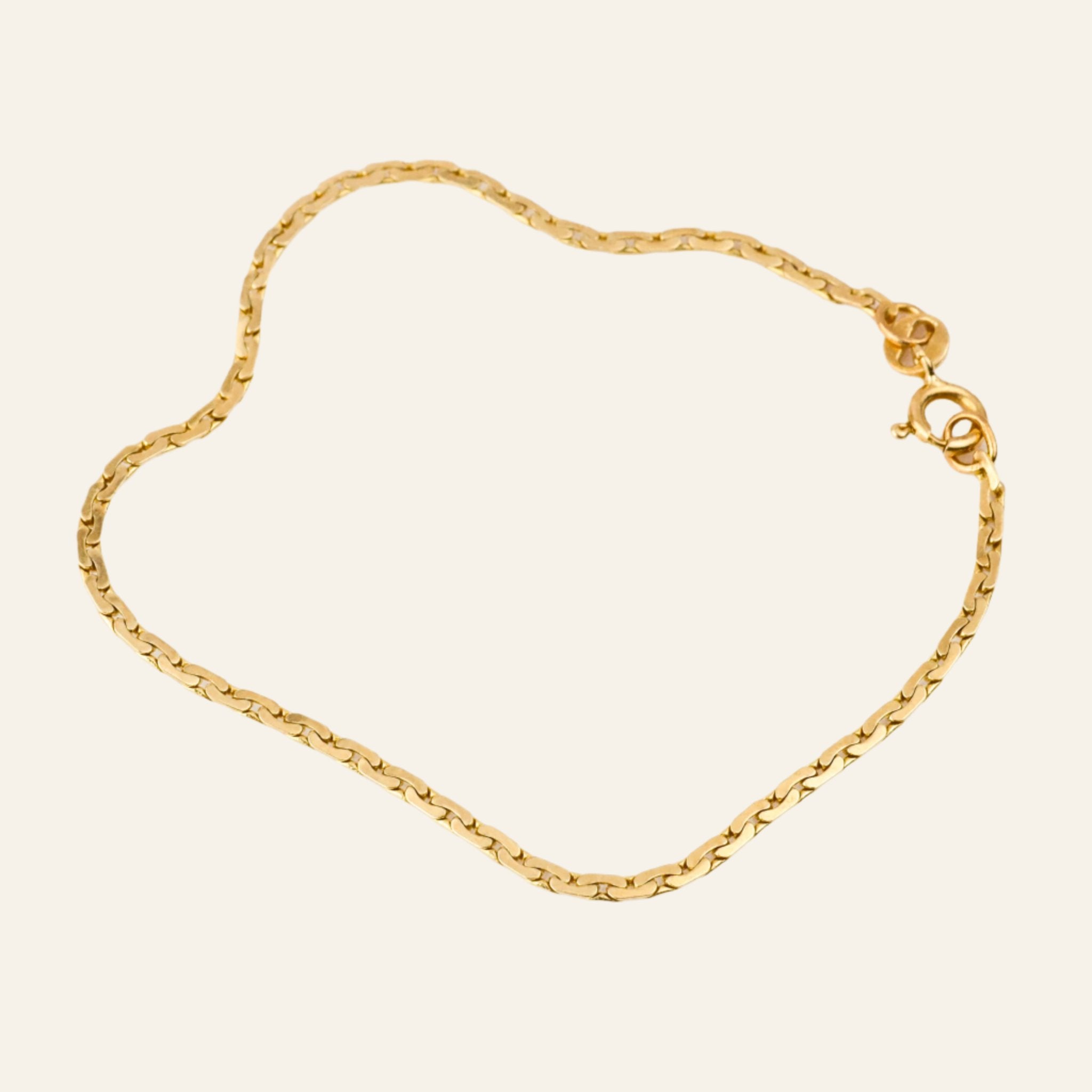 vintage 14k 7 3/4 Chain Link Bracelet