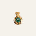 Vibrant Malachite Pendant