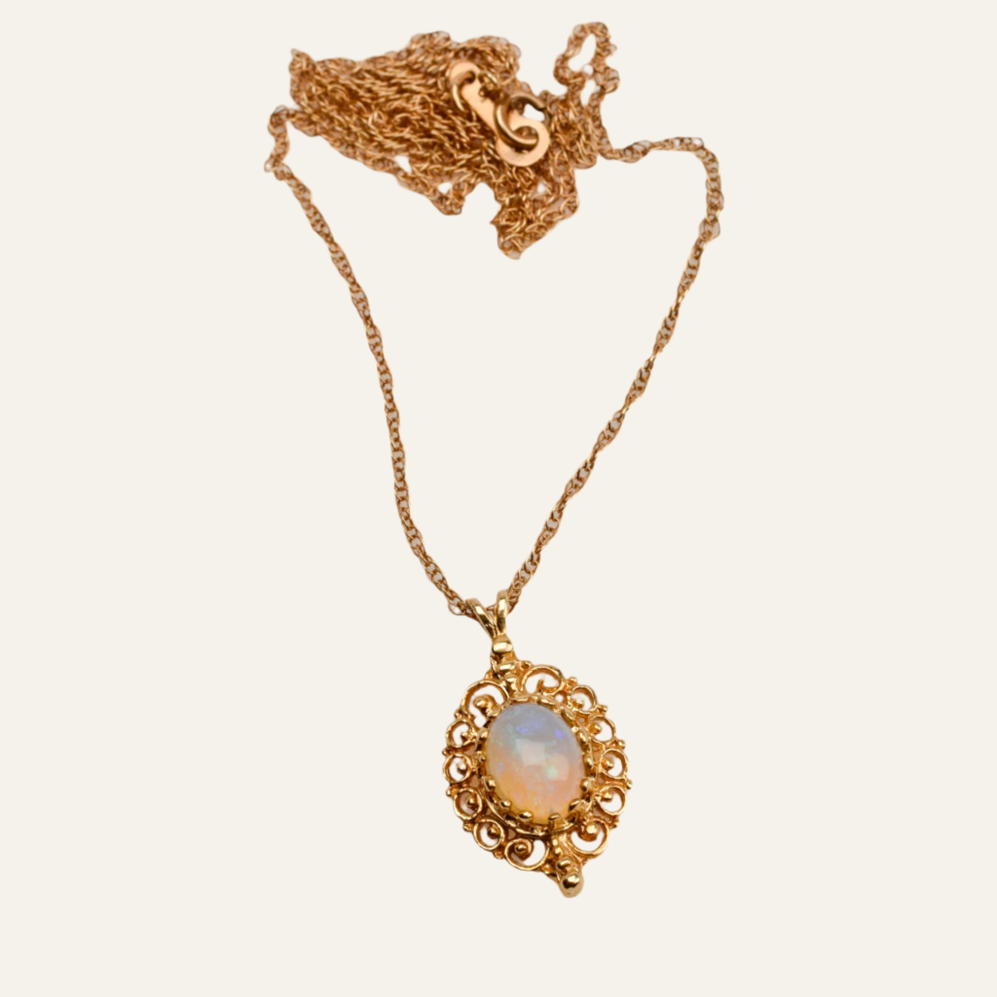 18" Opal Necklace