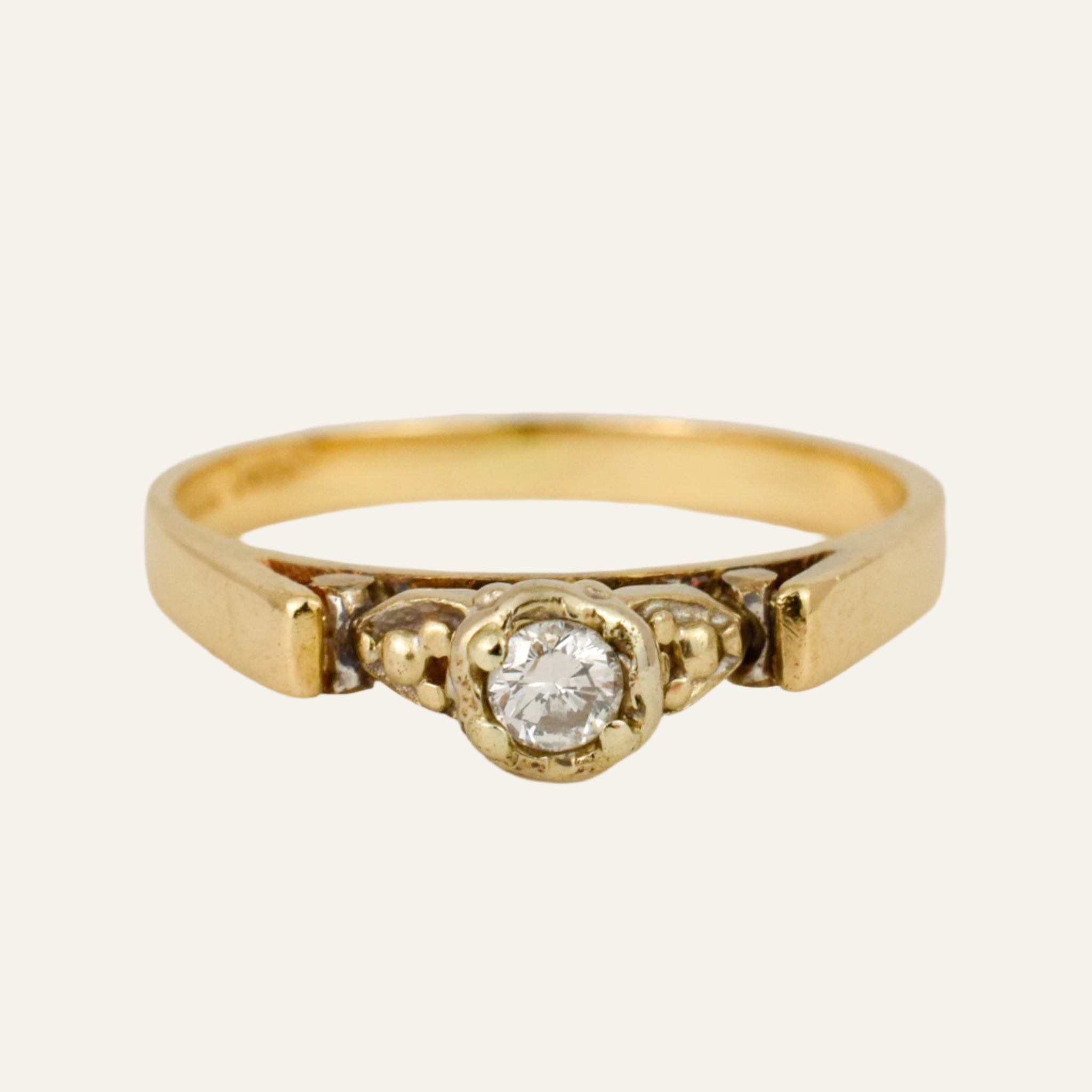Antique Dainty Diamond Ring