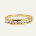 10 Diamond Channel Set Band