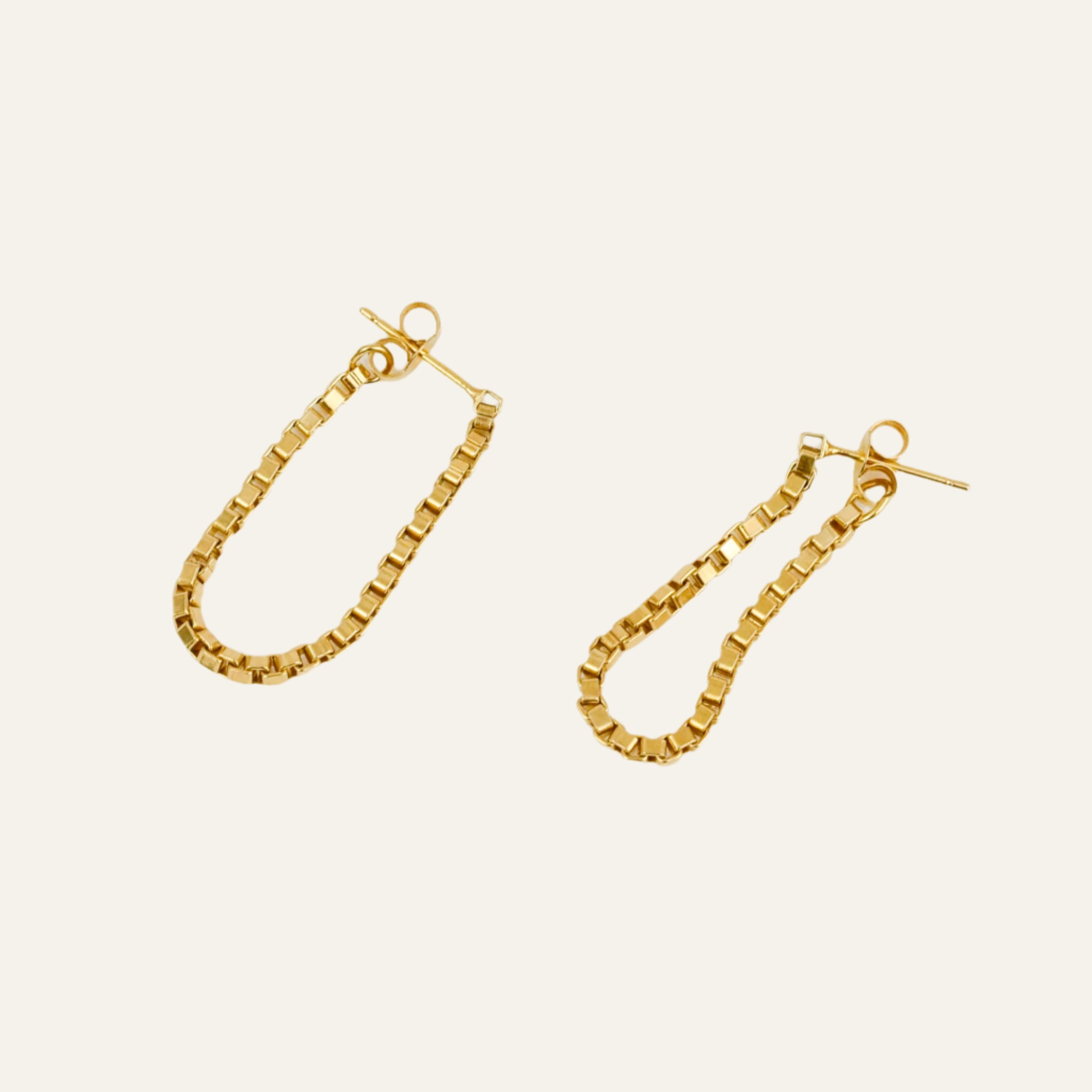 Box Chain Earrings