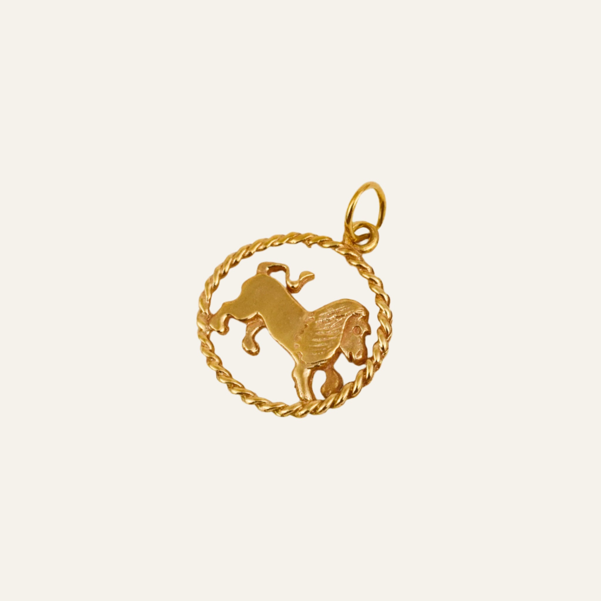 Leo Zodiac Charm