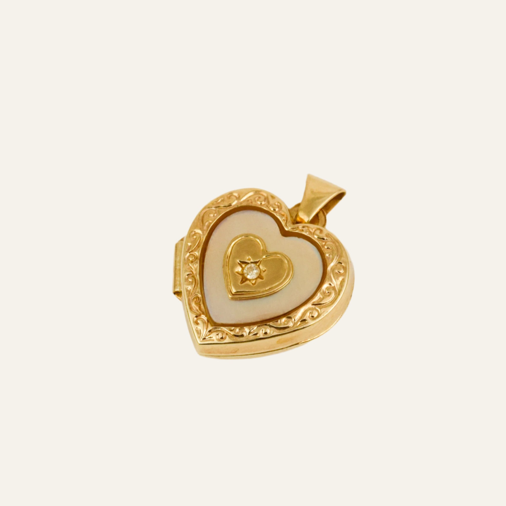 Mother of Pearl Locket