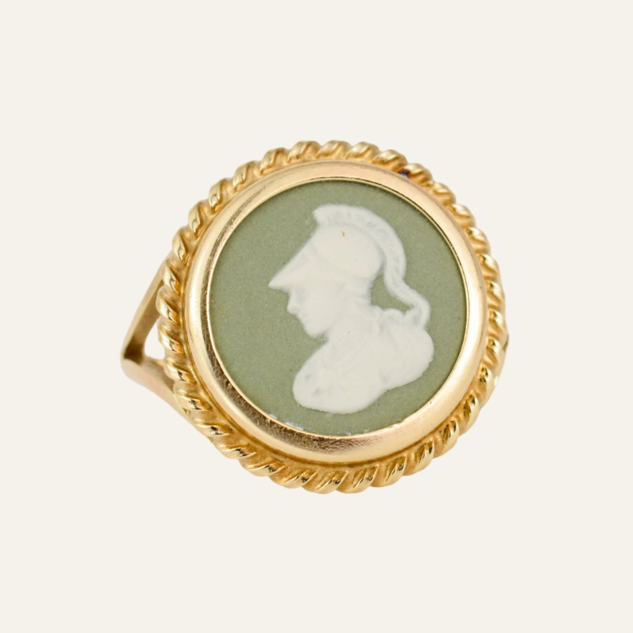 Sea foam Signet Ring