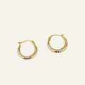 15mm Two-Toned Etched Hoops