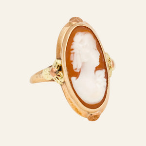 vintage 10k Cameo Ring