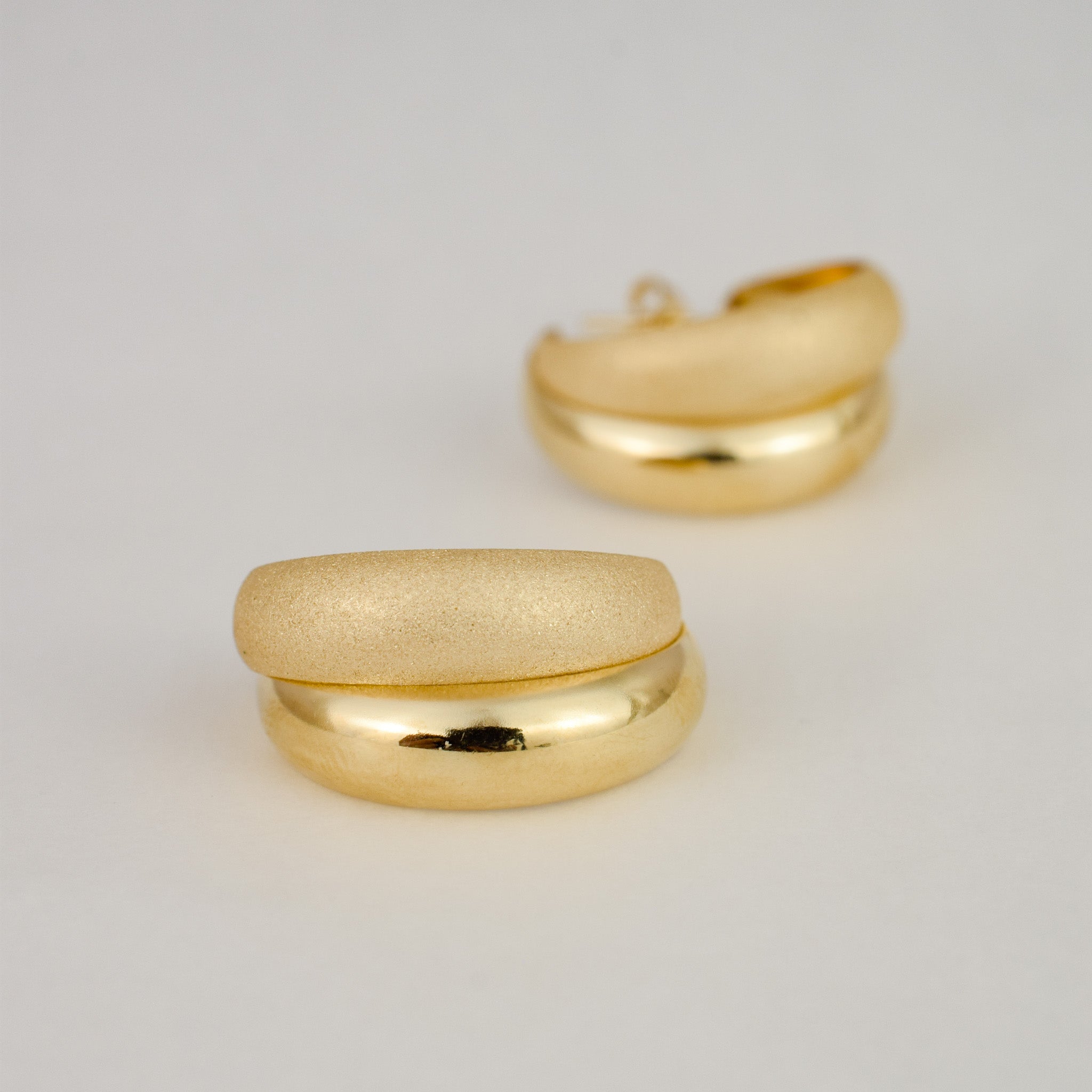 22.2mm Multi-Texture Half Hoops