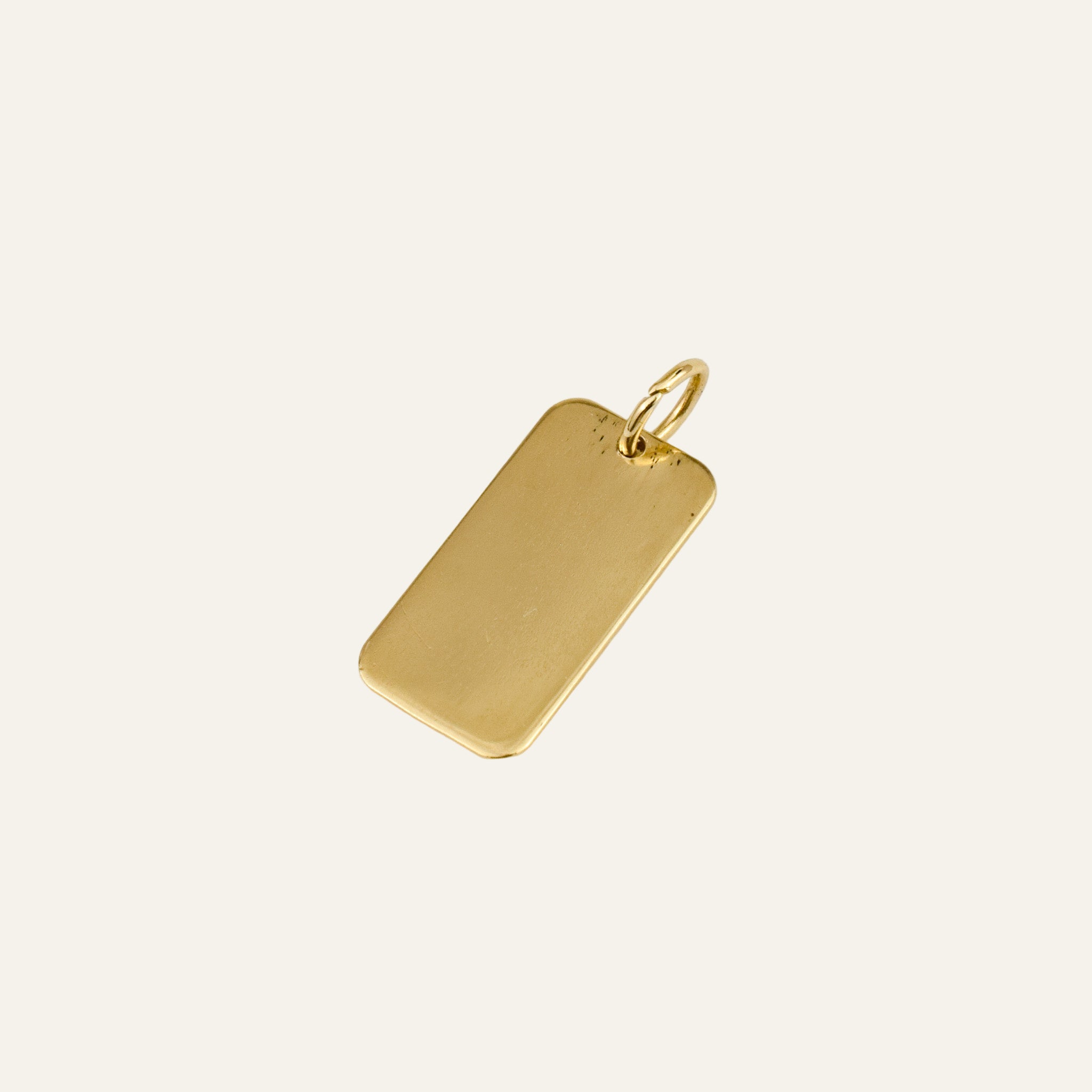 Blank Dog Tag Pendant
