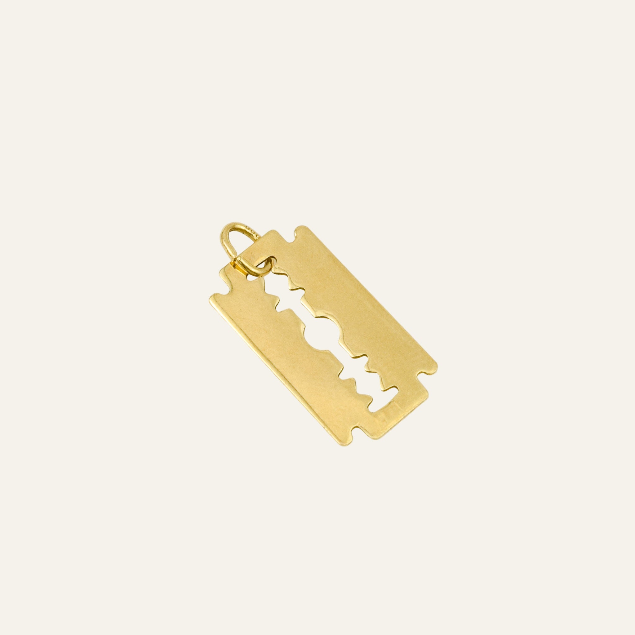 Razor Blade Charm