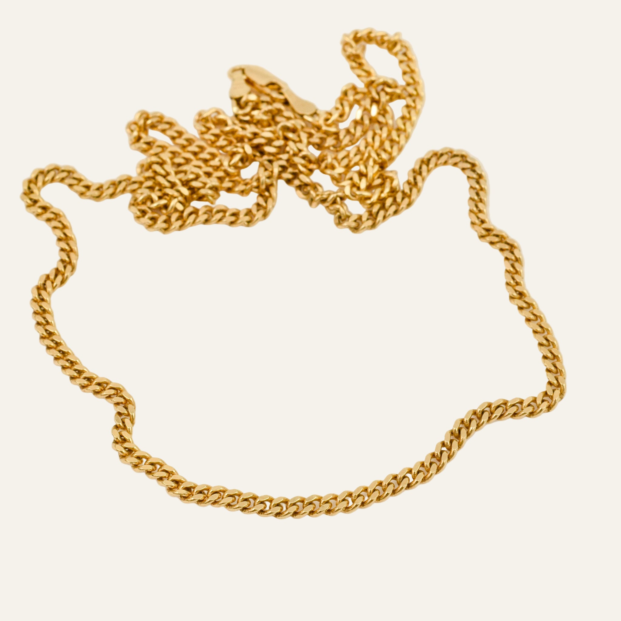22" Thick Curb Chain Necklace