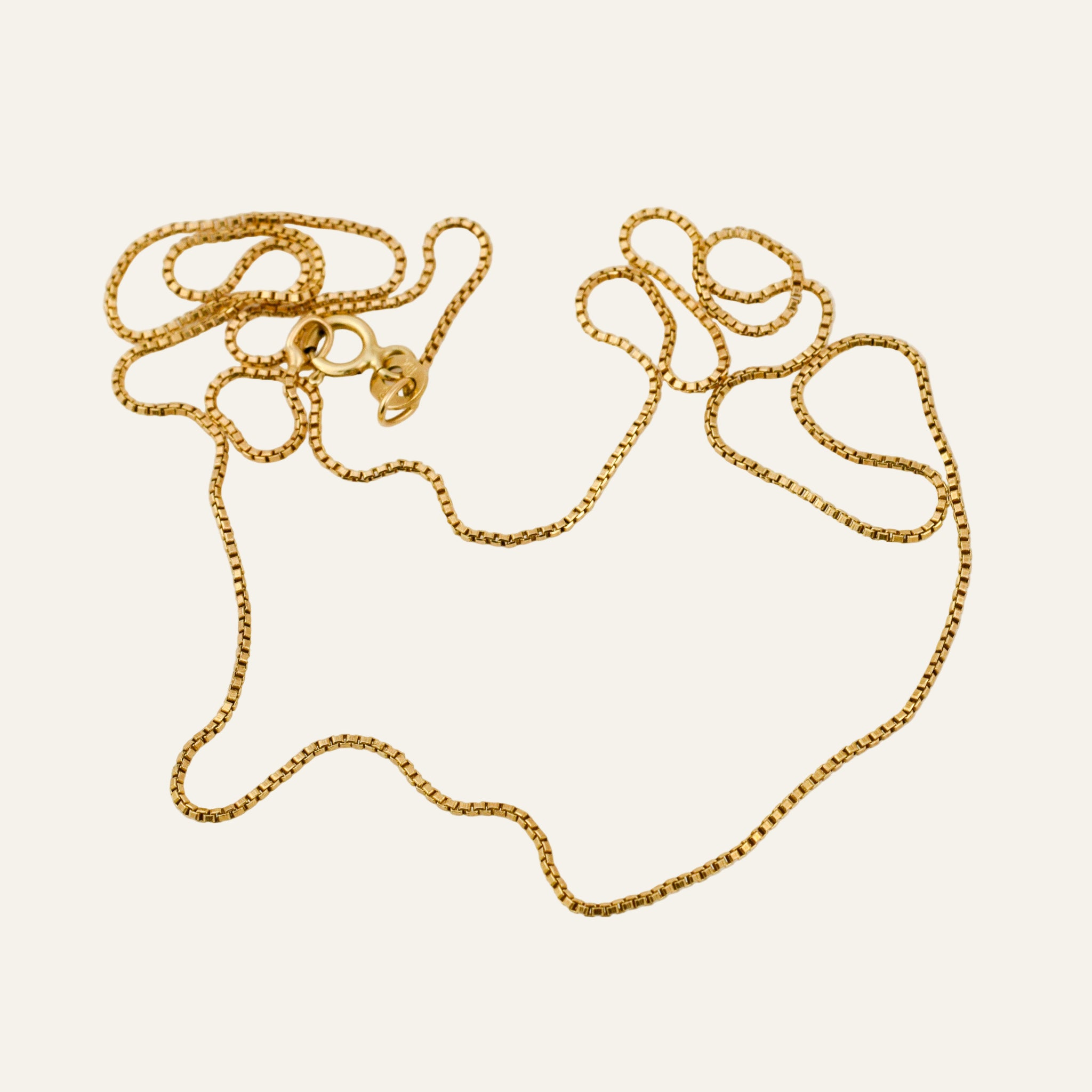 20.25" Box Link Necklace