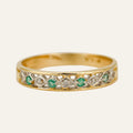 Emerald and Diamond Band