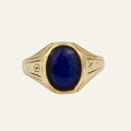 Lapis Signet Ring