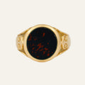 Bloodstone Signet Ring