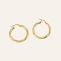 26.4mm Twist Hoops