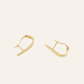 21.5mm Hammered Hoops