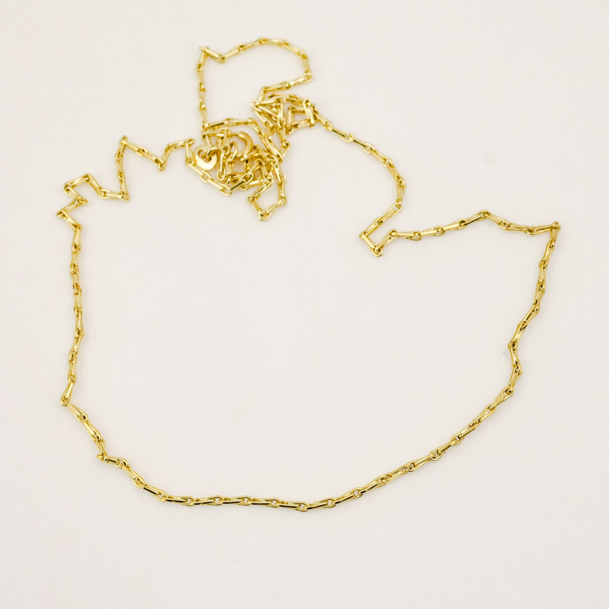 19.5" Cable Link Necklace
