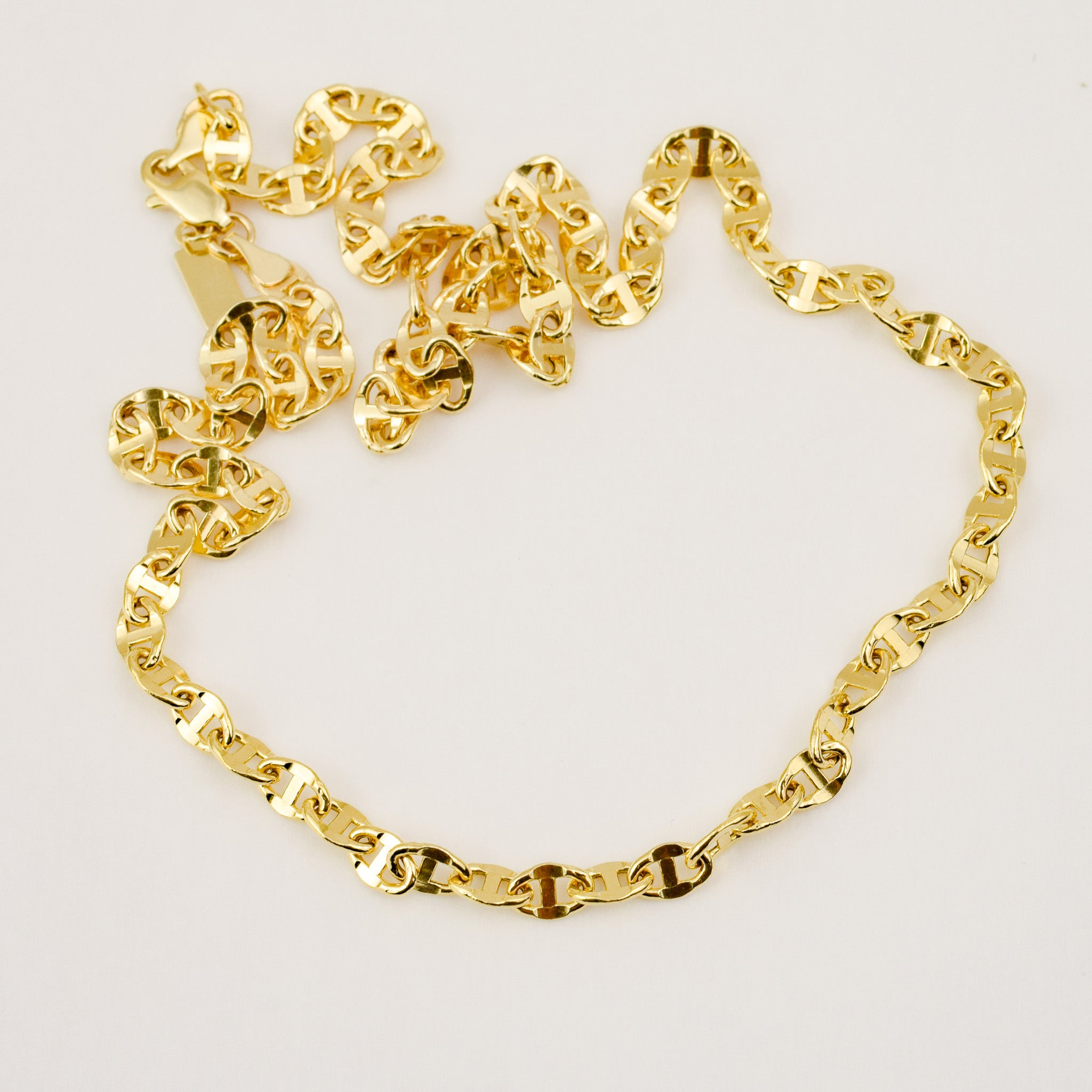 Flat Mariner Link Necklace