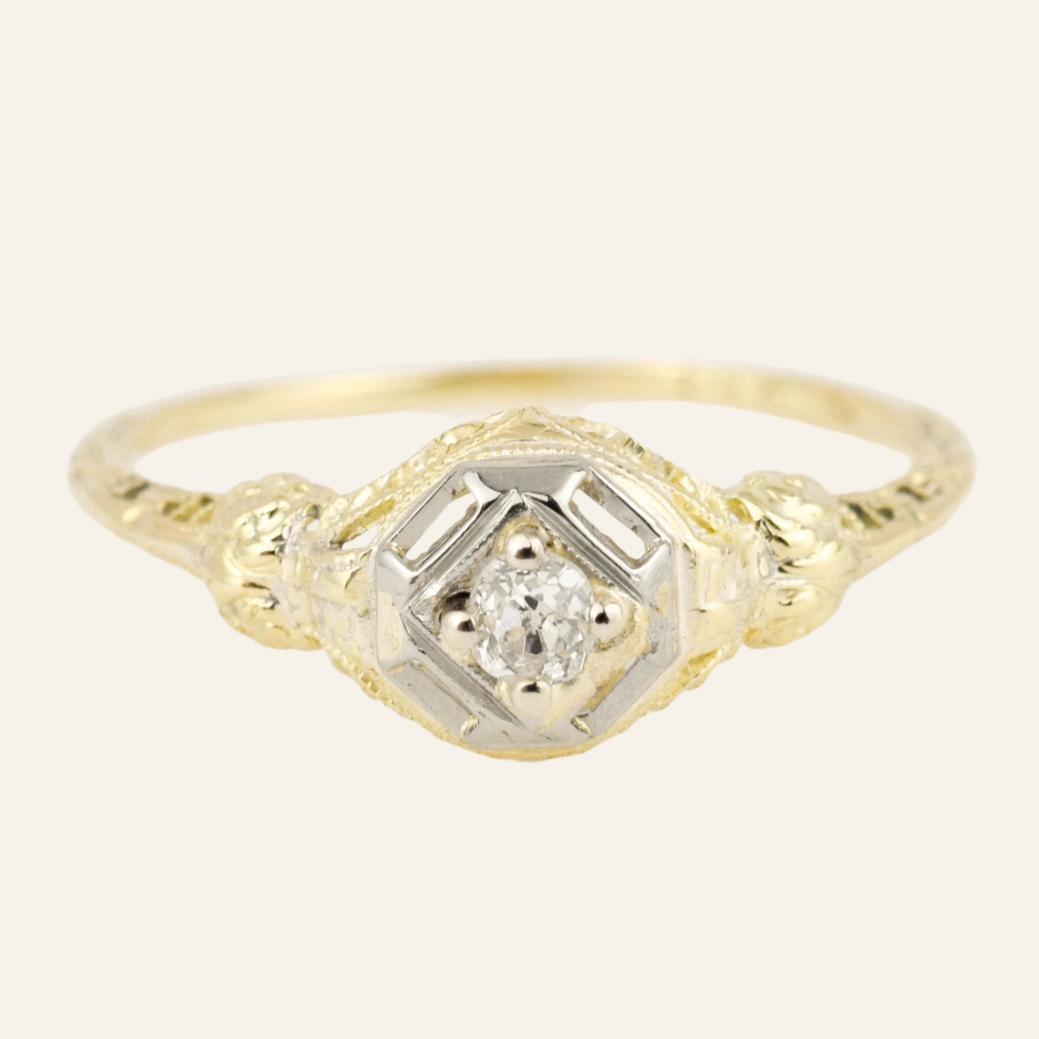 antique Art Deco Engagement Ring
