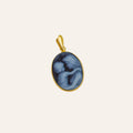 Vintage Oval Cameo Pendant