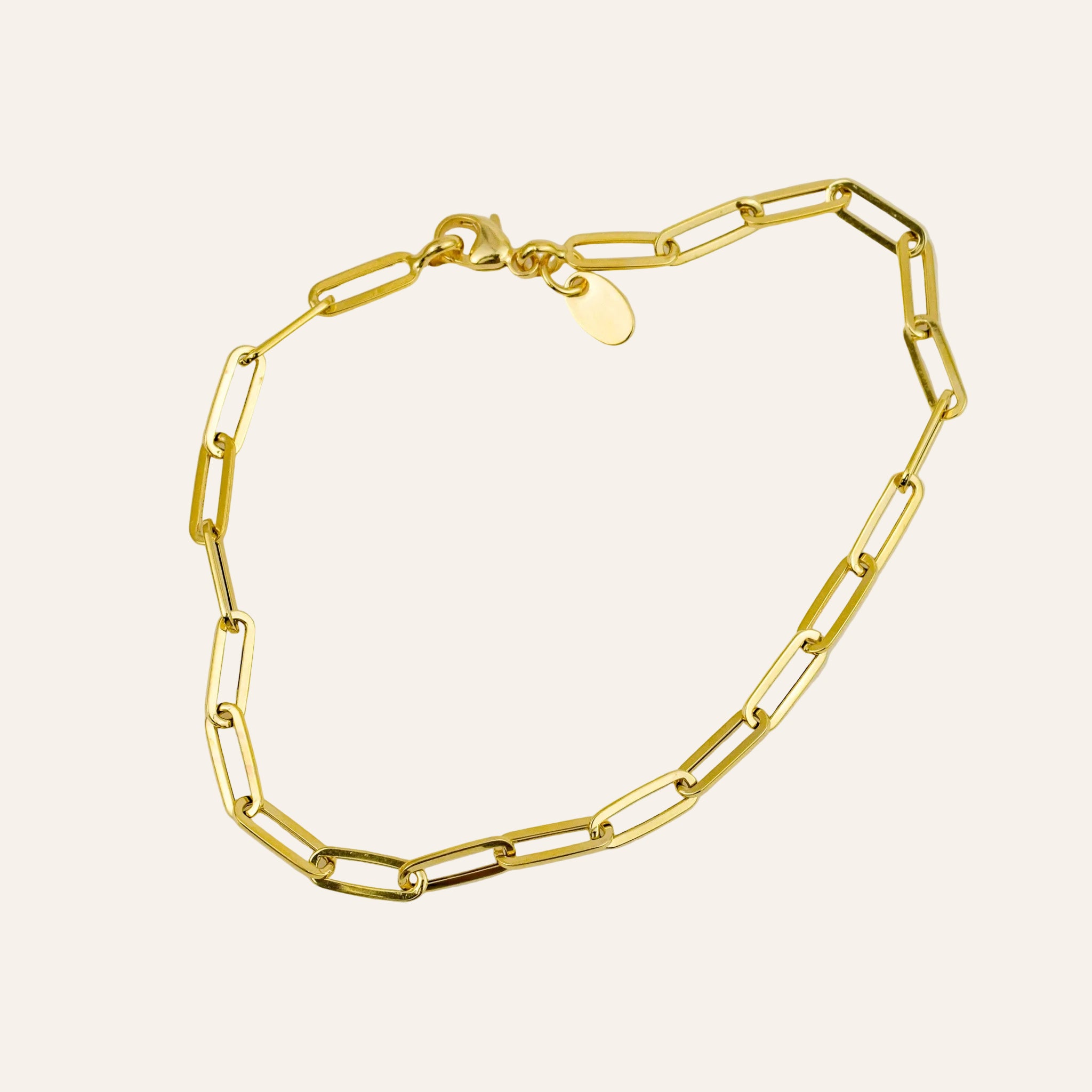 7.25" Paperclip Bracelet