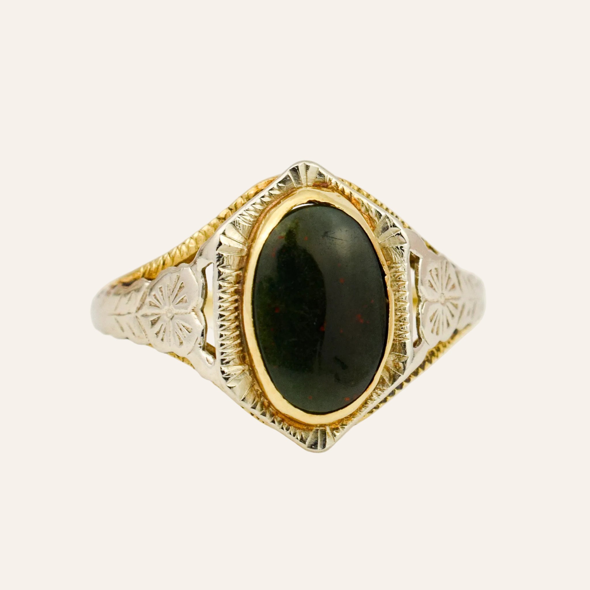 Antique Bloodstone Ring
