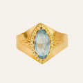 Aquamarine Ring