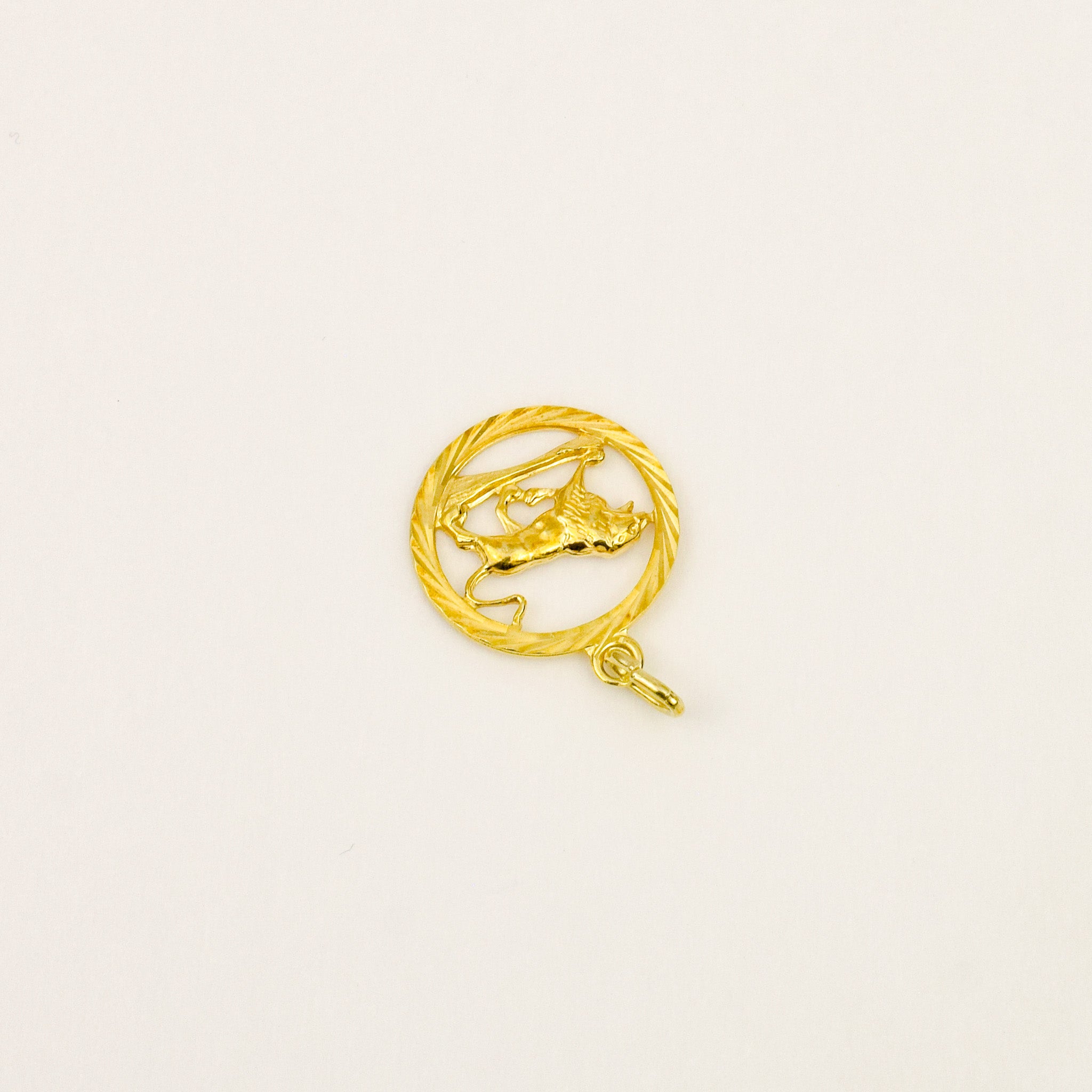 Leo Zodiac Charm