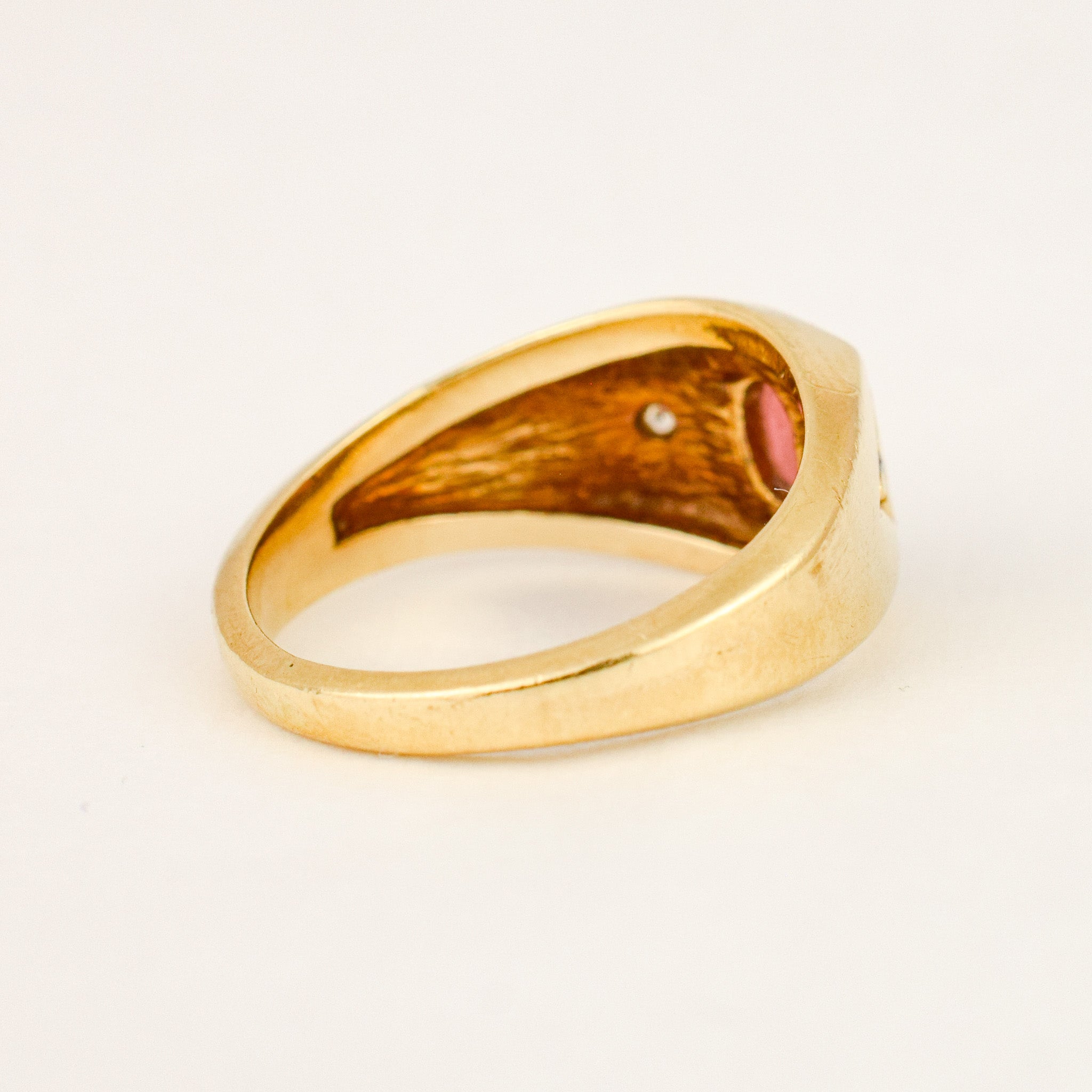 Garnet and Diamond Ring